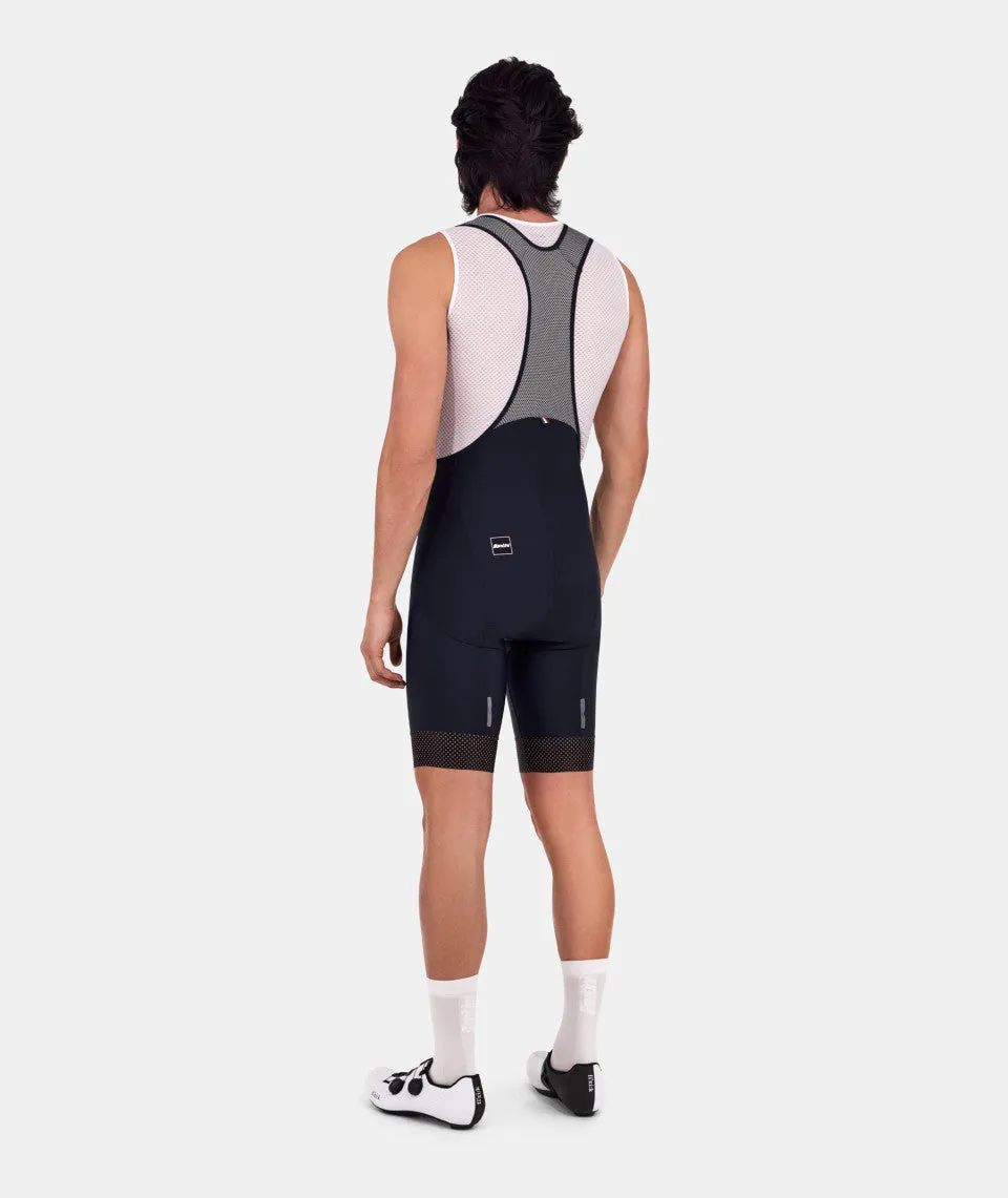 Santini HIVIS Men's Cycling Bibshorts (Black)