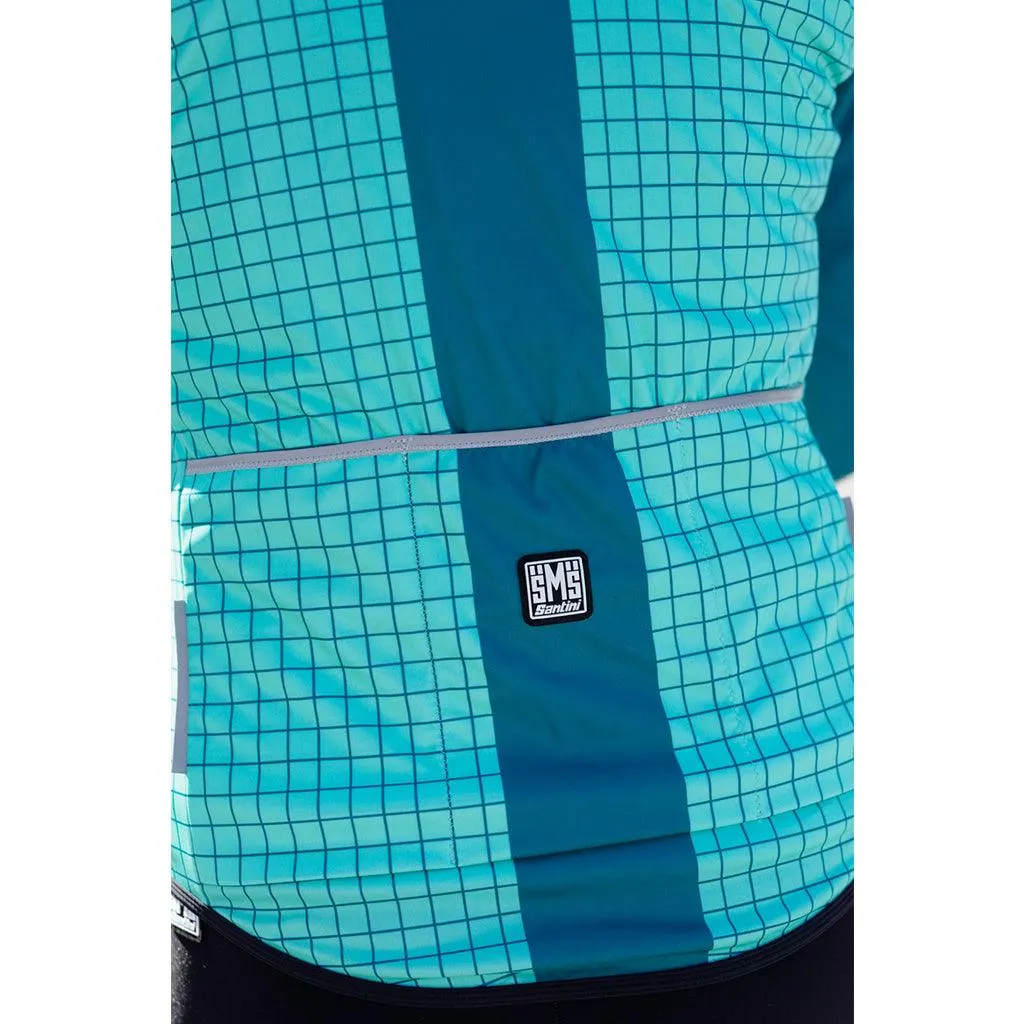 Santini Nebula Women's Jacket (Aqua)
