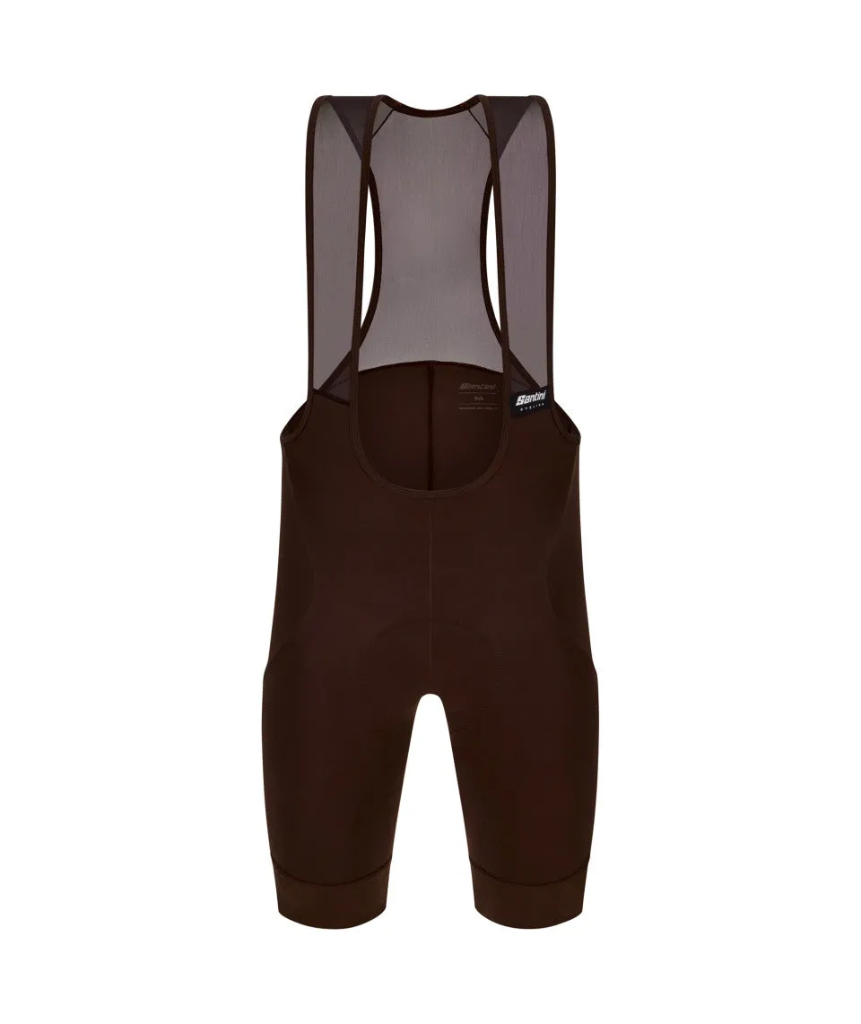 Santini Ready To Ride Men's Cycling Bibshorts (Chocolate)
