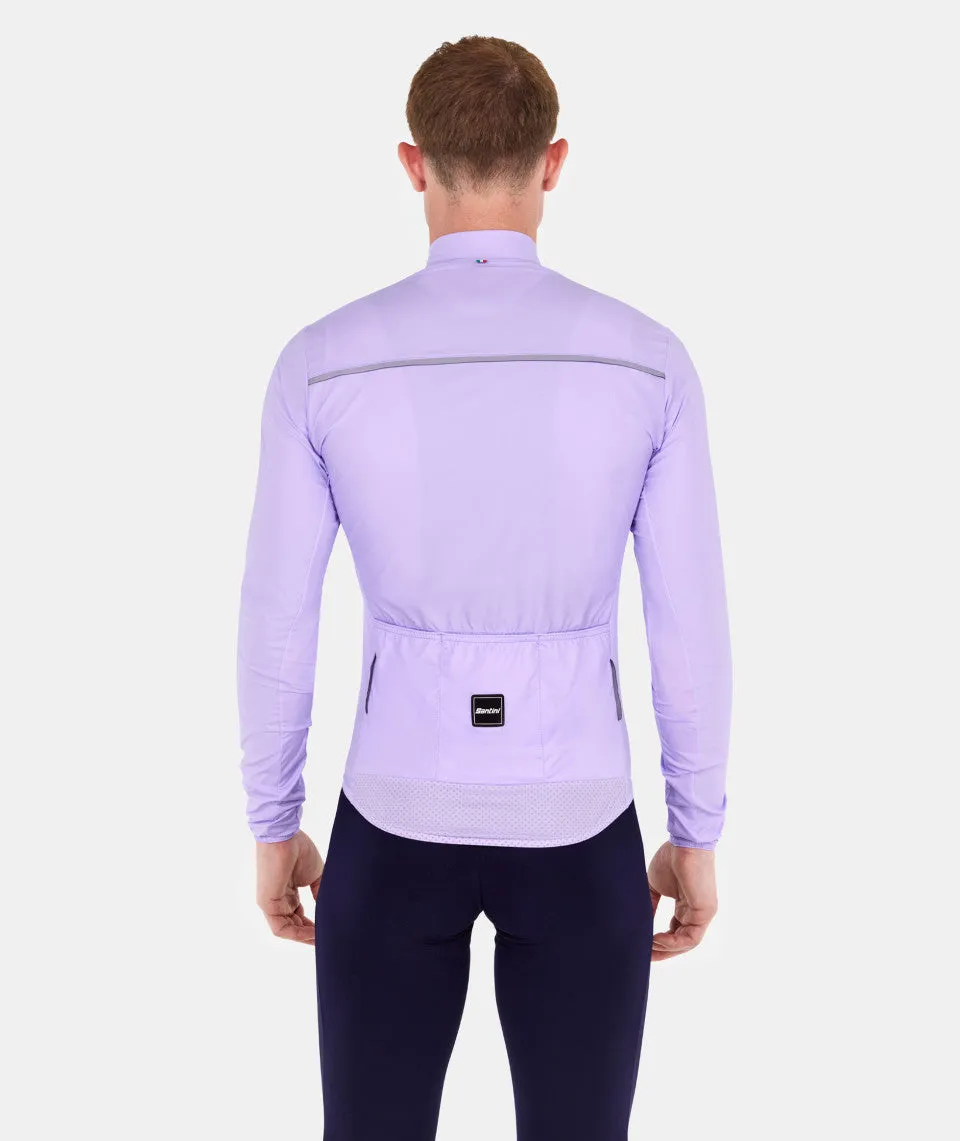 Santini Ready To Ride Unisex Cycling Jacket (Lilac)