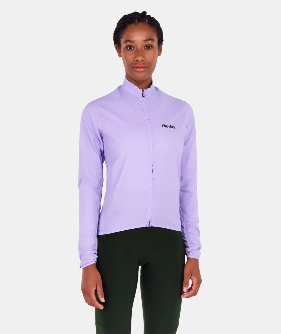 Santini Ready To Ride Unisex Cycling Jacket (Lilac)
