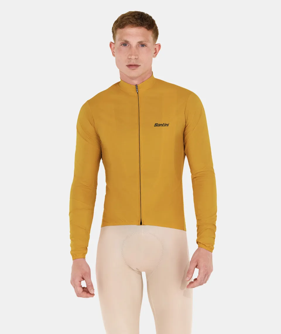 Santini Ready To Ride Unisex Cycling Jacket (Ochre)