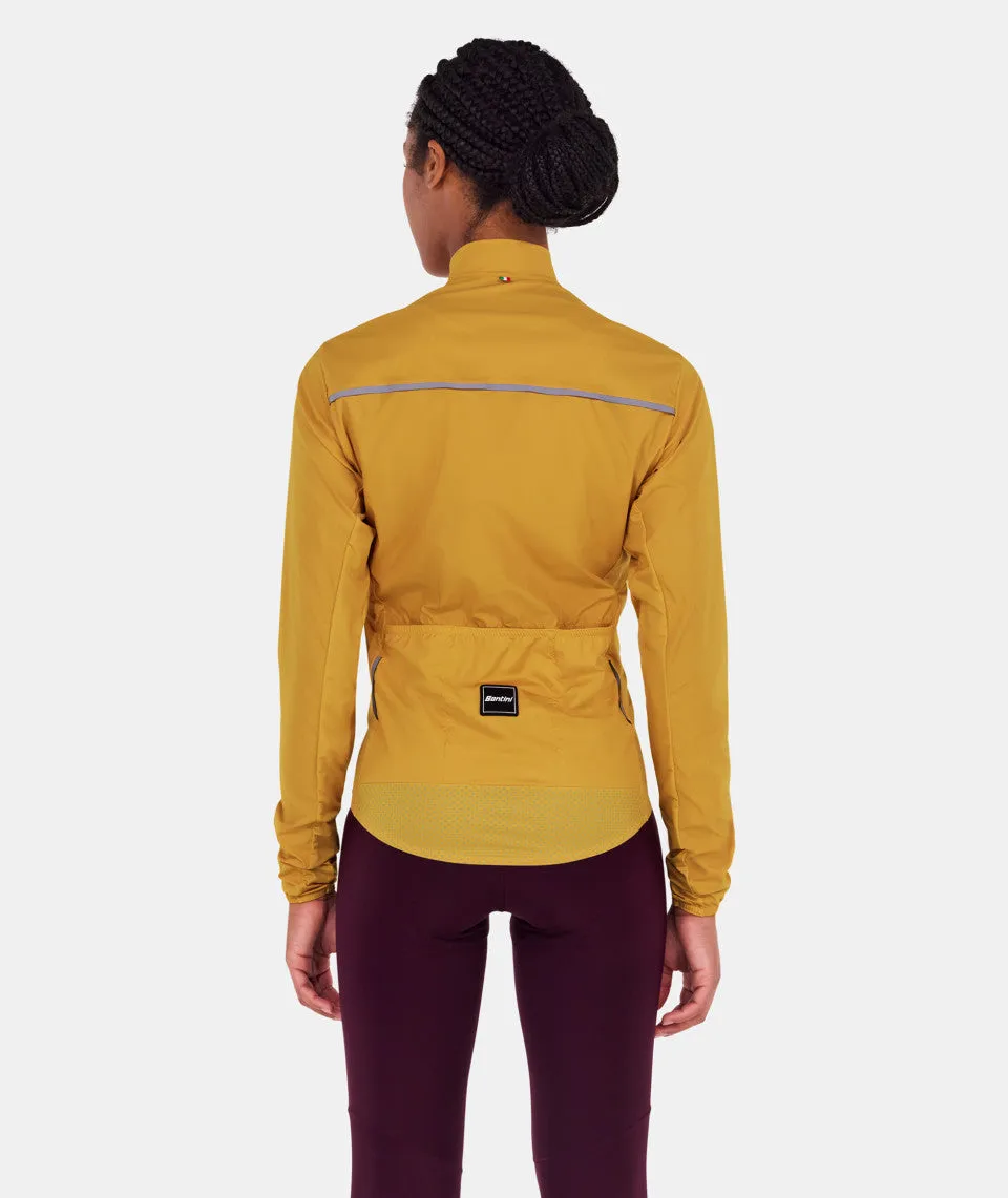 Santini Ready To Ride Unisex Cycling Jacket (Ochre)