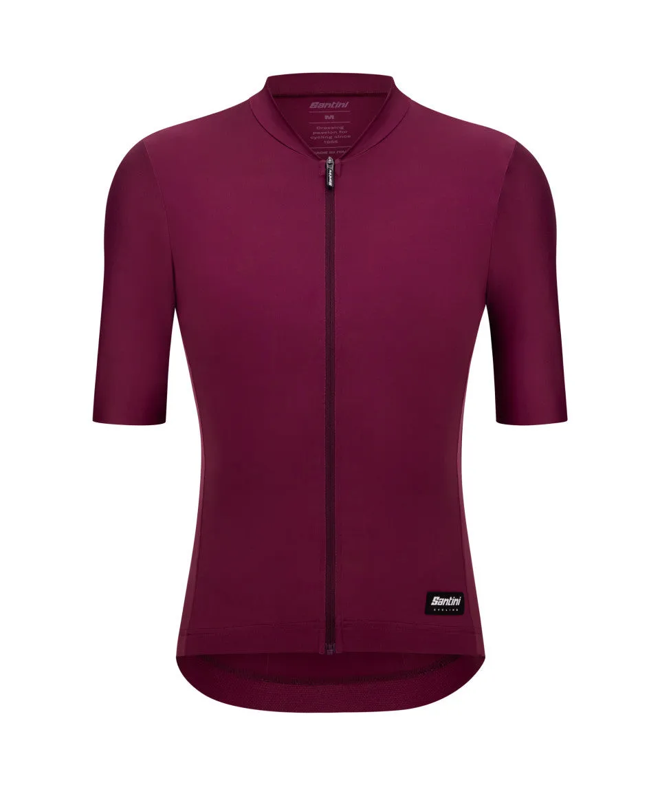 Santini Ready To Ride Unisex Cycling Jersey (Burgundy)