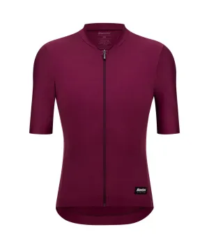 Santini Ready To Ride Unisex Cycling Jersey (Burgundy)