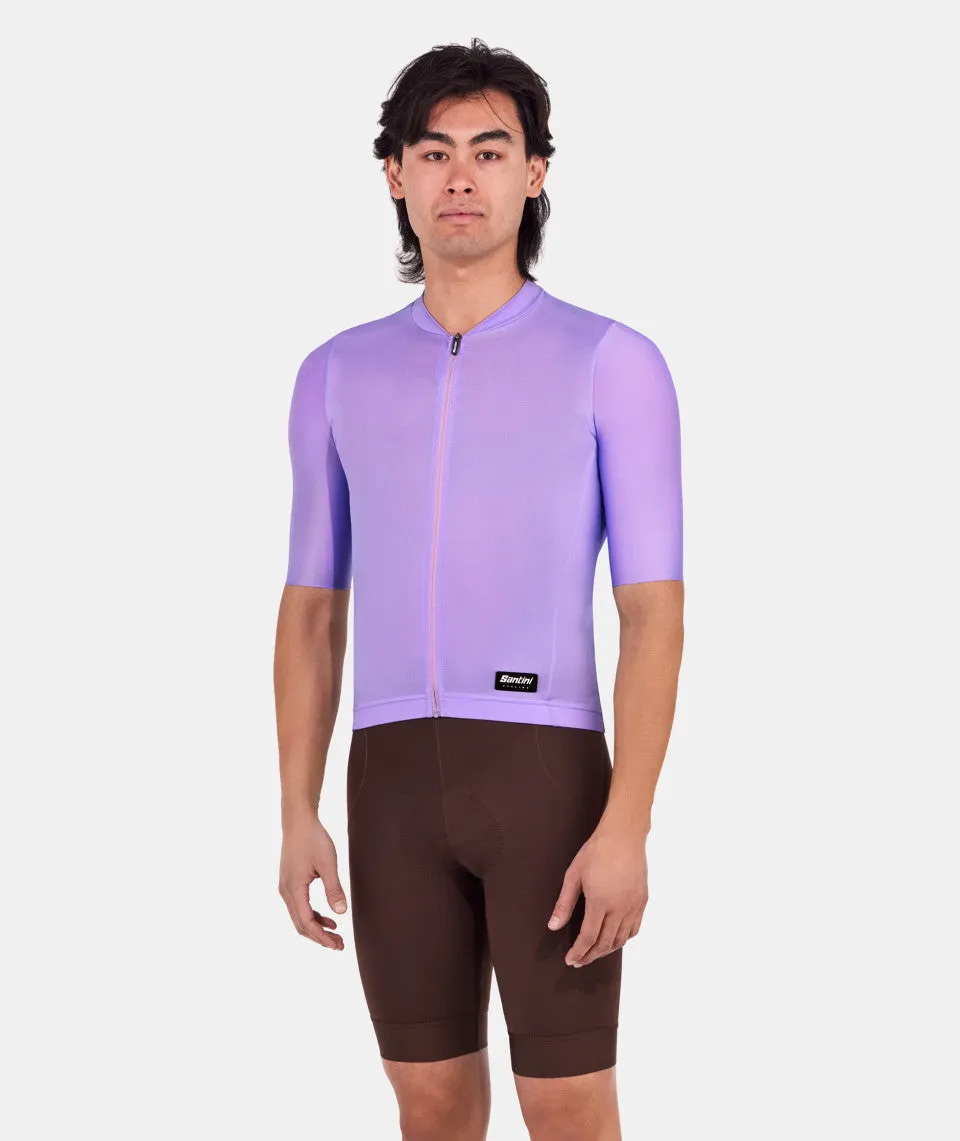 Santini Ready To Ride Unisex Cycling Jersey (Lilac)