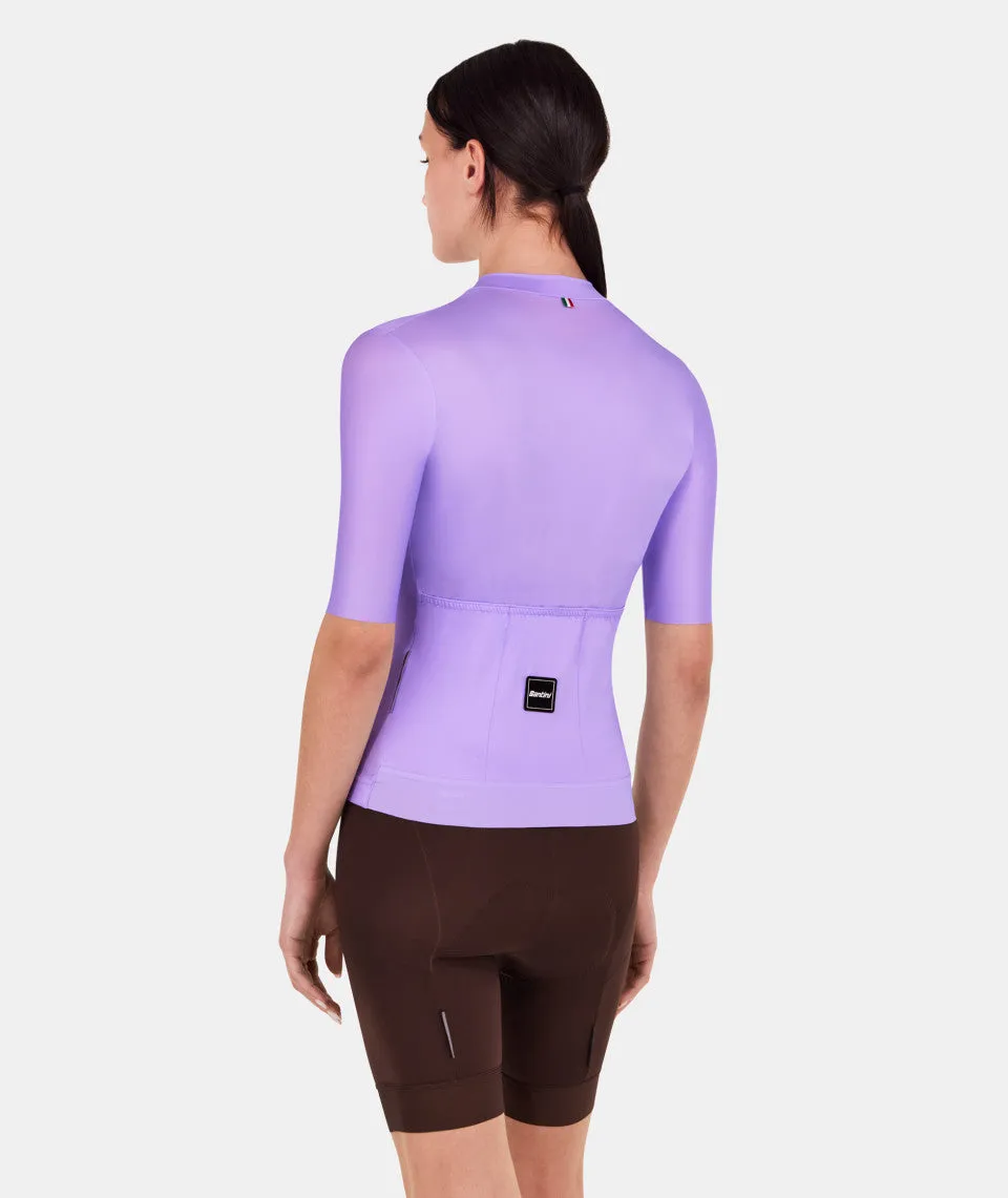 Santini Ready To Ride Unisex Cycling Jersey (Lilac)