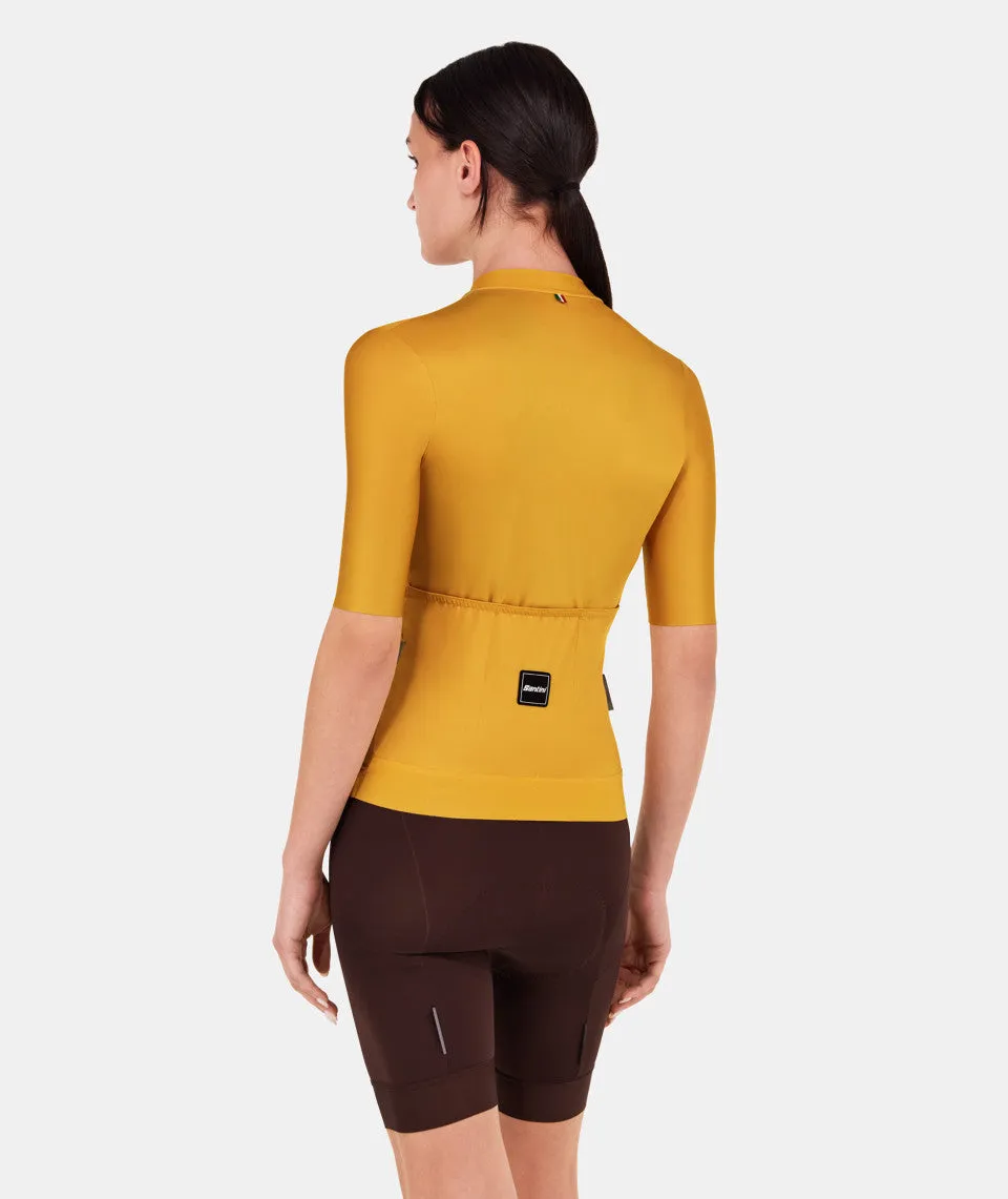 Santini Ready To Ride Unisex Cycling Jersey (Ochre)
