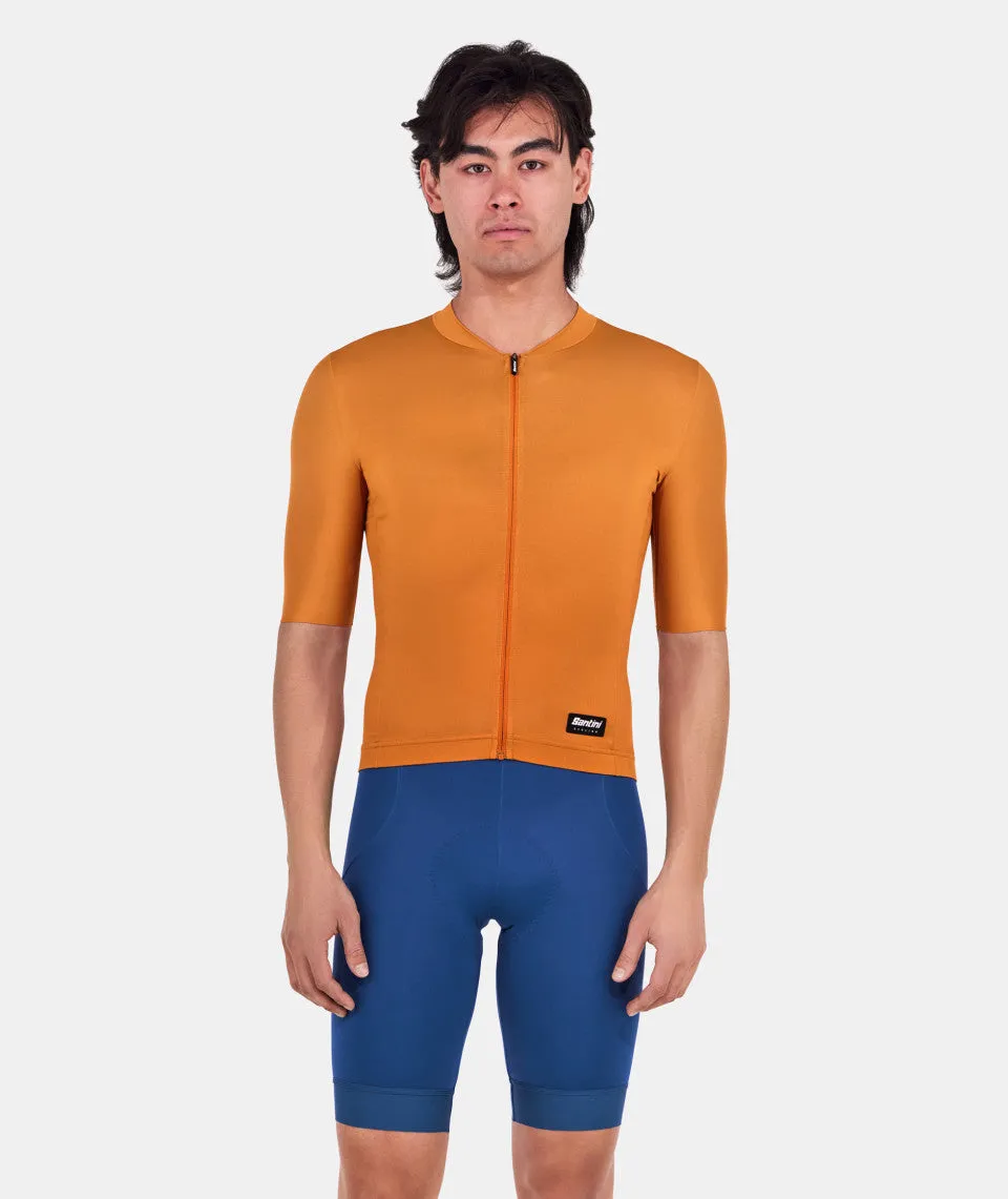 Santini Ready To Ride Unisex Cycling Jersey (Rust)