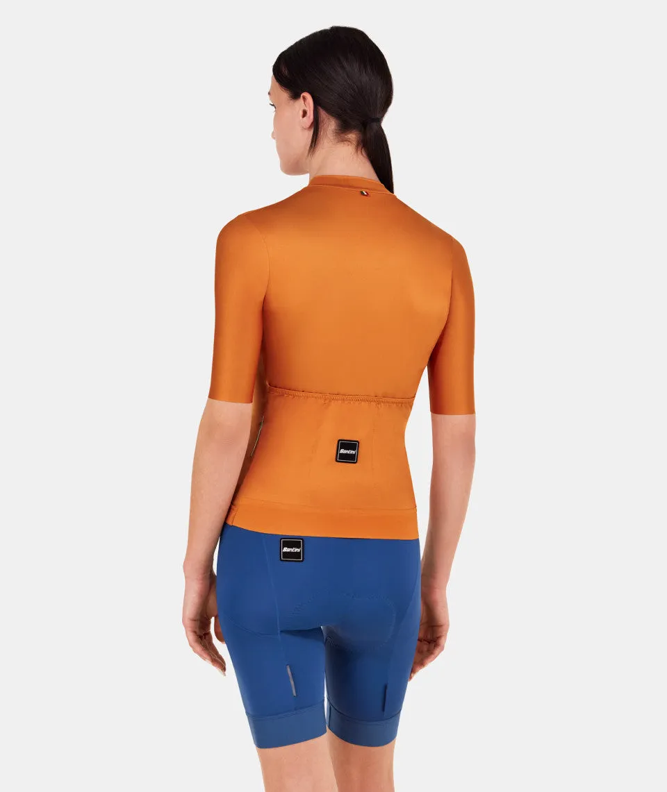 Santini Ready To Ride Unisex Cycling Jersey (Rust)