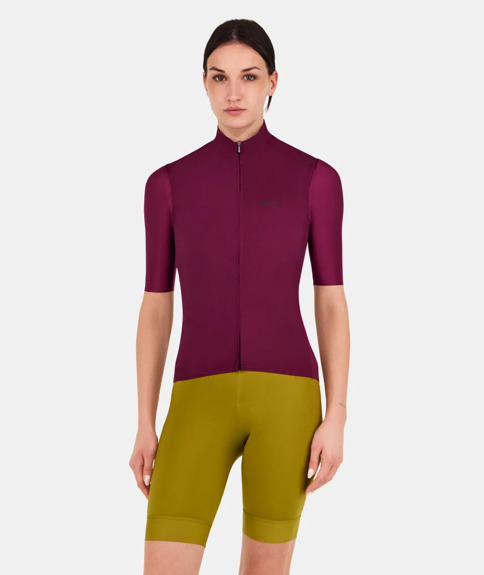Santini Ready To Ride Unisex Cycling Vest (Burgundy)