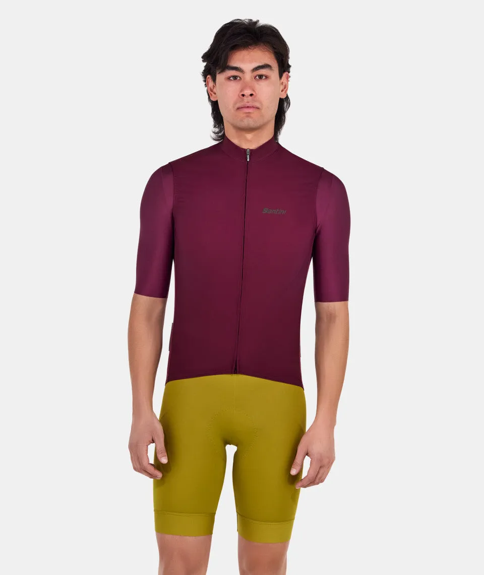 Santini Ready To Ride Unisex Cycling Vest (Burgundy)