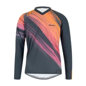 Santini Sasso MTB Mens Cycling Jersey (Red)