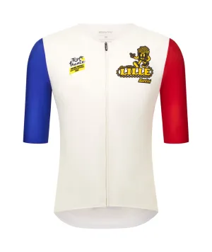 Santini TDF Grand Depart Lille Unisex Cycling Jersey (Print)
