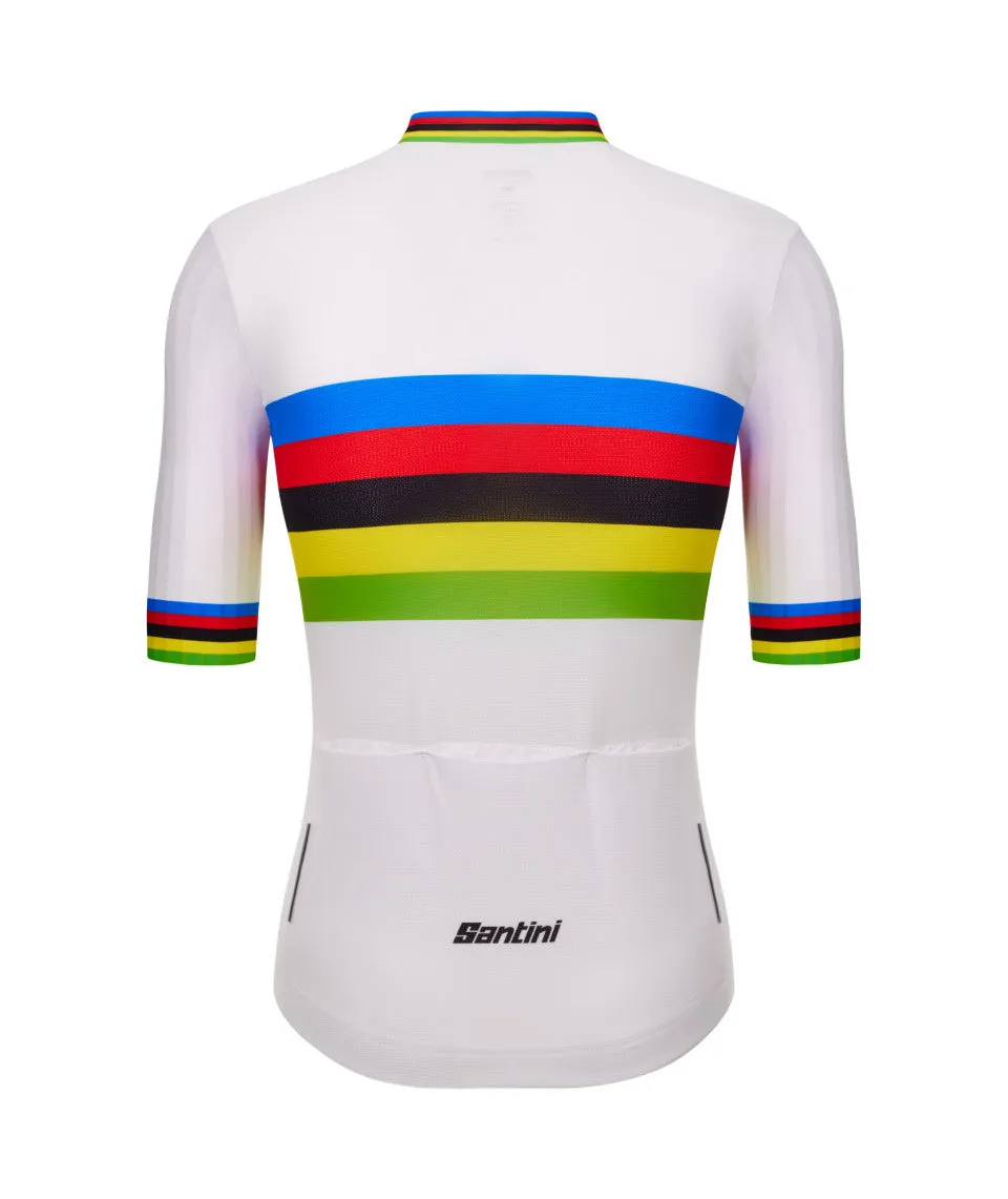 Santini UCI World Champion Unisex Cycling Jersey (Print)