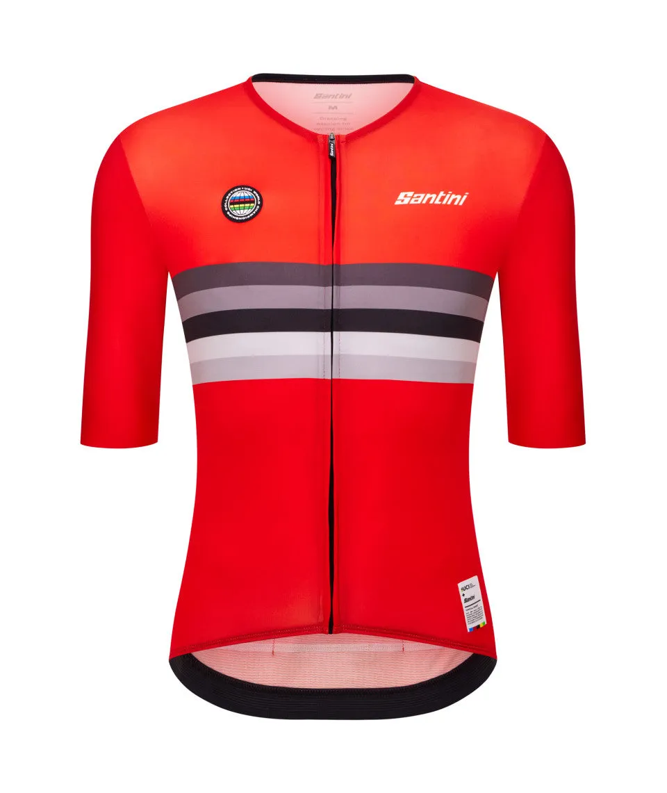 Santini UCI World Champion Unisex Cycling Jersey (Switzerland)
