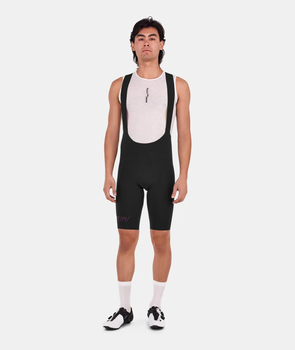 Santini Unico Edge Men's Cycling Bibshorts (Black)