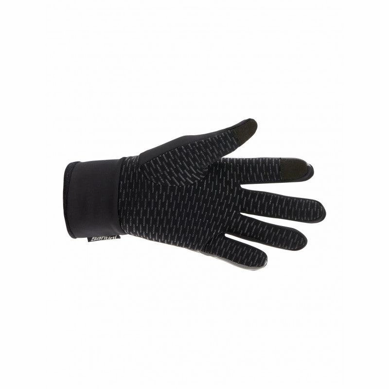 Santini Adapt Unisex Cycling Gloves (Black)