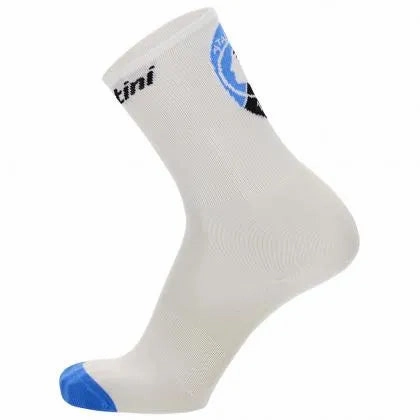 Santini Atalanta Unisex Cycling Socks  Unisex (White)