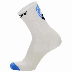 Santini Atalanta Unisex Cycling Socks  Unisex (White)