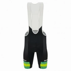 Santini Australia Team Mens Cycling Bibshorts (Black)