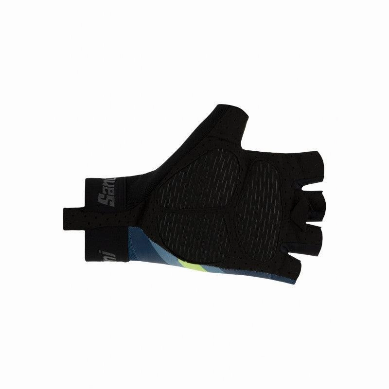 Santini Bengal Mens Cycling Gloves (Fluo Green)