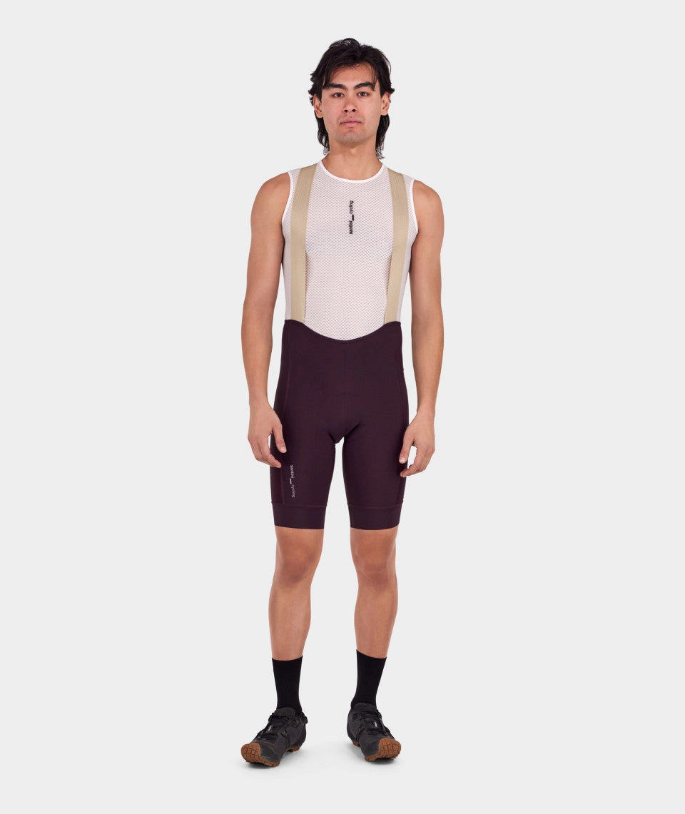 Santini Cargo Men's Cycling Bibshorts (Burgundy)
