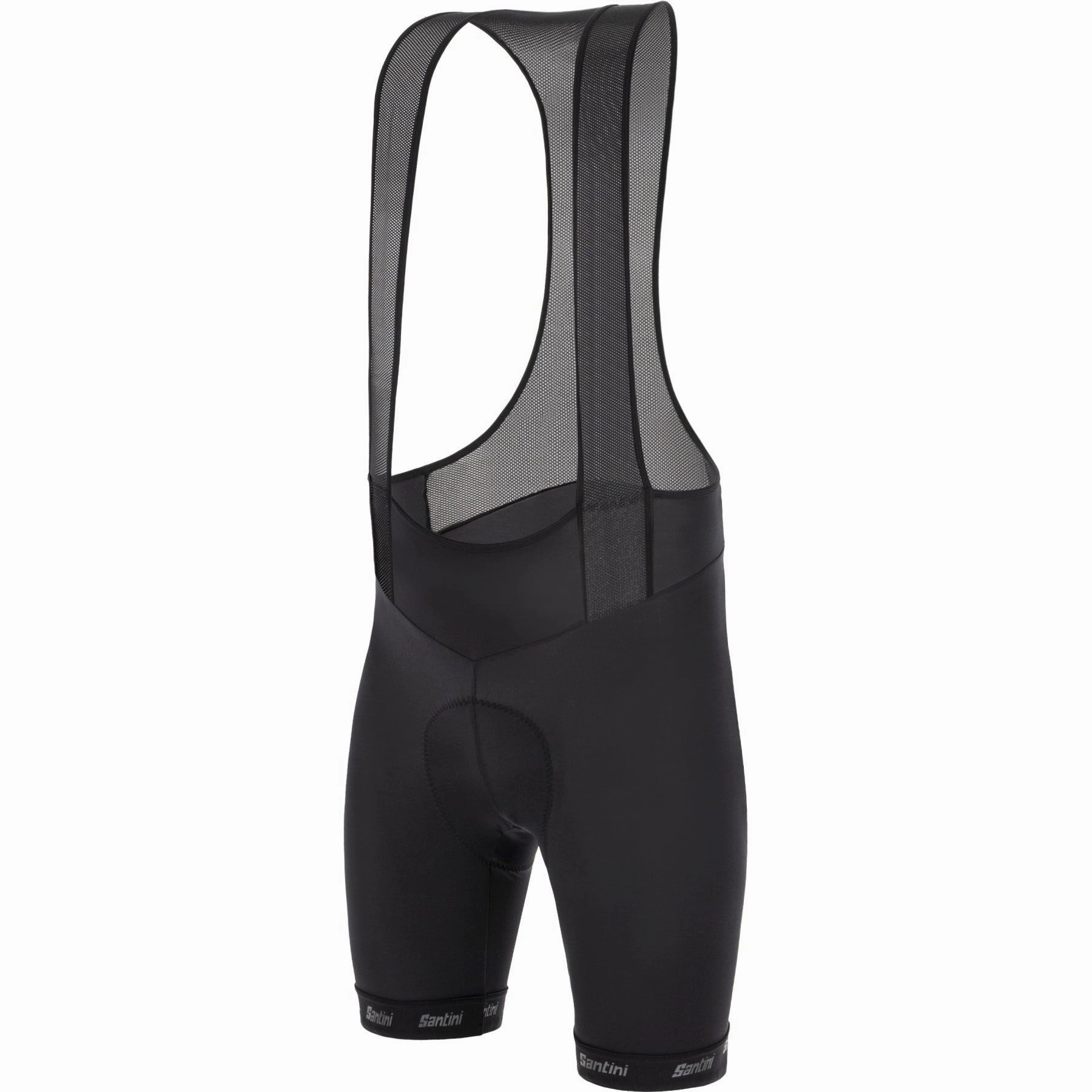 Santini Cubo Mens Cycling Bibshorts (Black)
