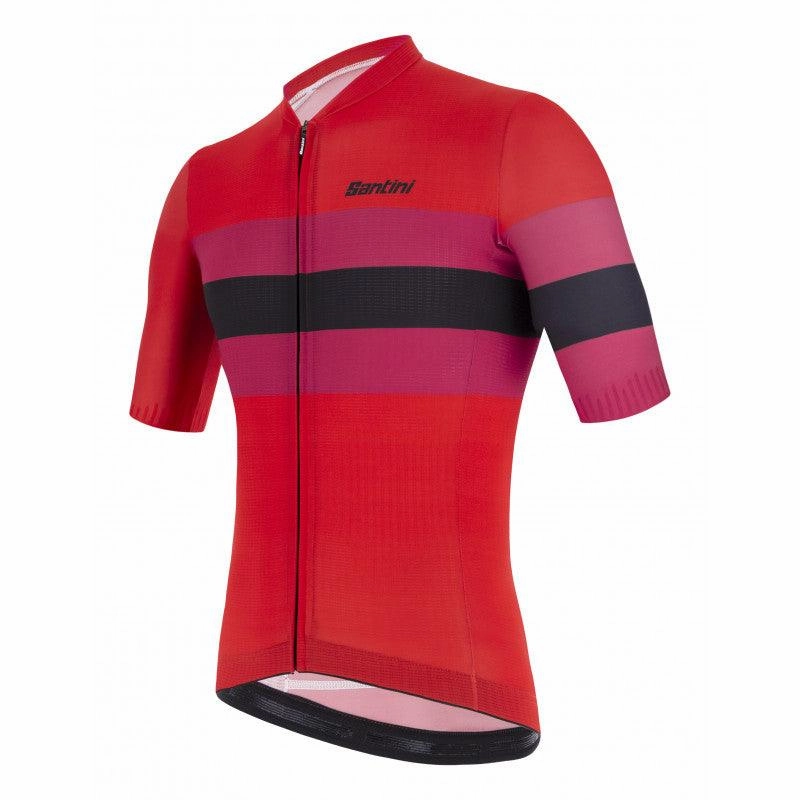 Santini Eco Sleek Bengal Men's Cycling Jersey (Orange)