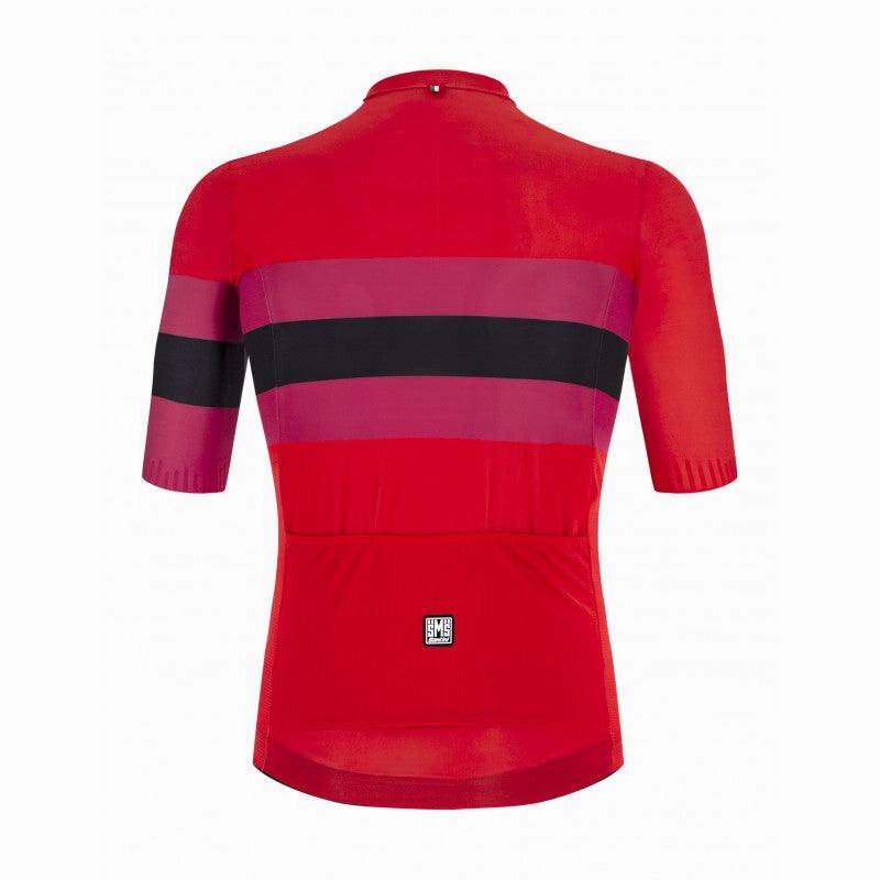 Santini Eco Sleek Bengal Men's Cycling Jersey (Orange)