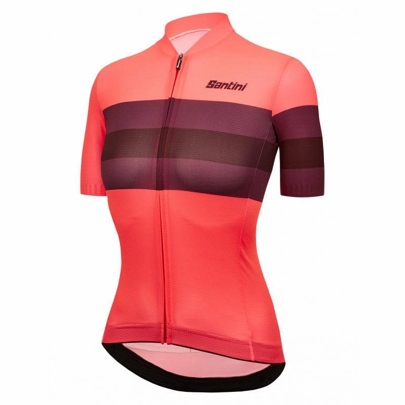 Santini Ecosleek Bengal Women's Cycling Jersey (Granatina)