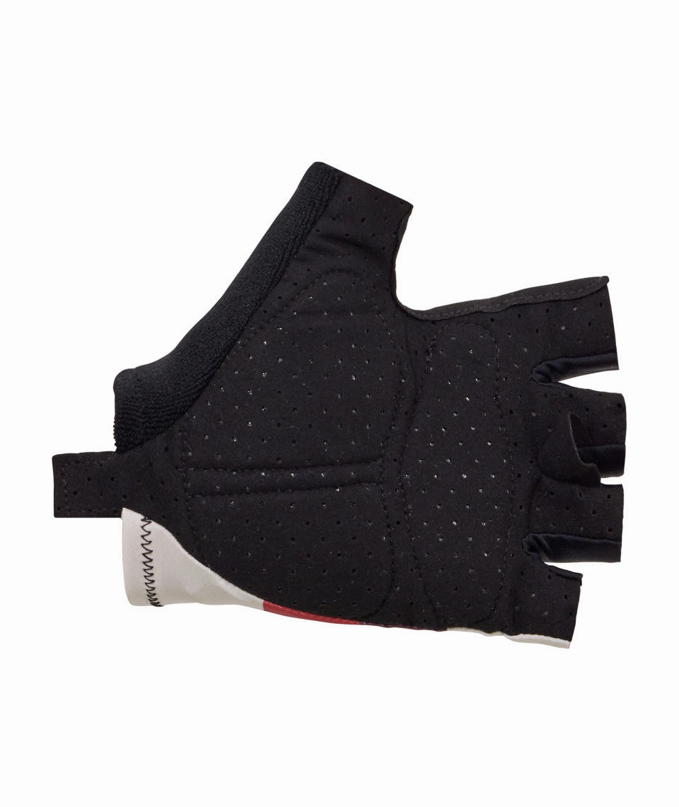 Santini Eroica Quiete Unisex Cycling Gloves (Bordeaux)