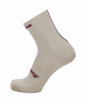 Santini Eroica Quiete Unisex Cycling Socks (Cappuccino)