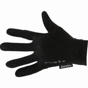 Santini Gaurd Nimbus Unisex Cycling Gloves (Black)