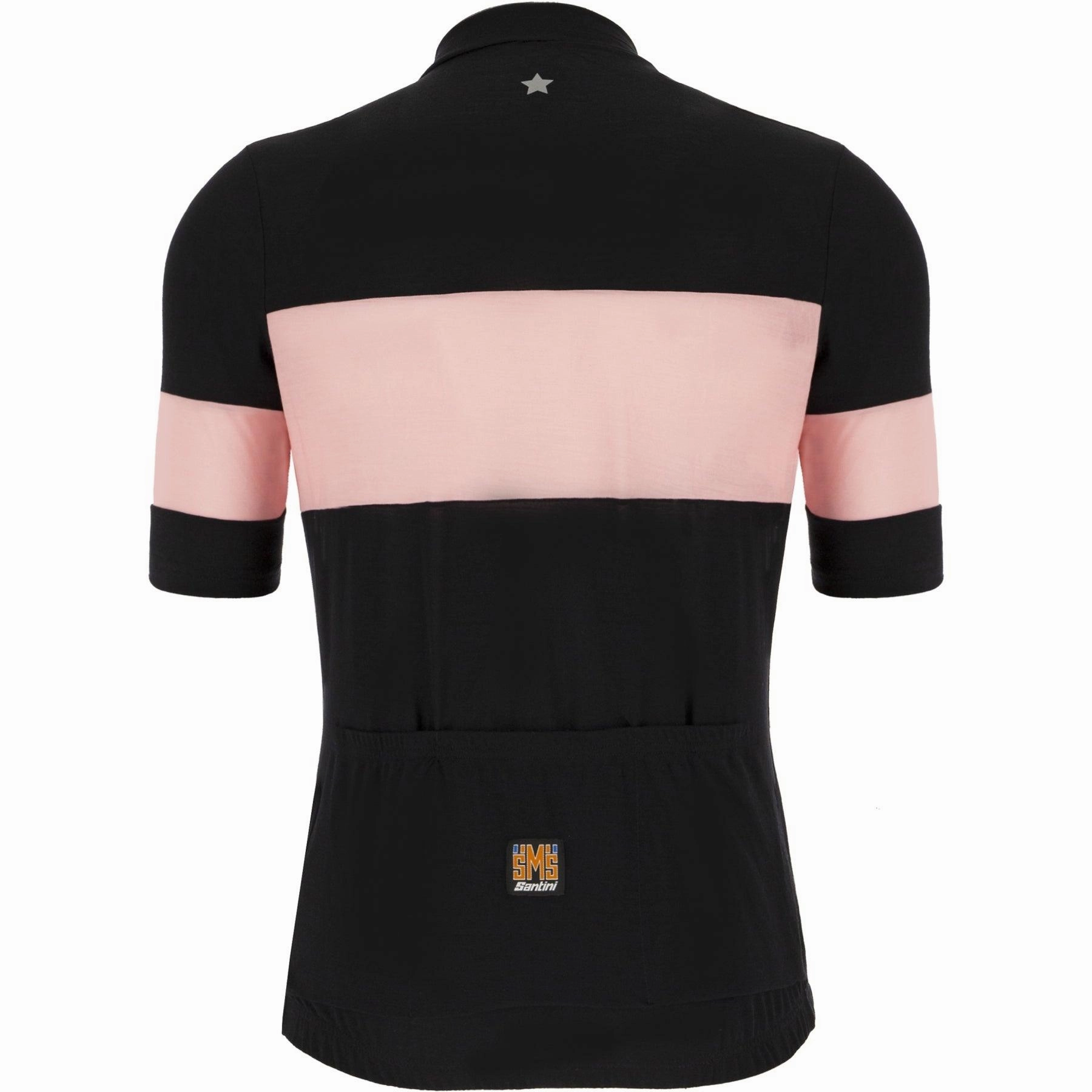 Santini Gazza Women's Cycling Jersey (Black/Pink)