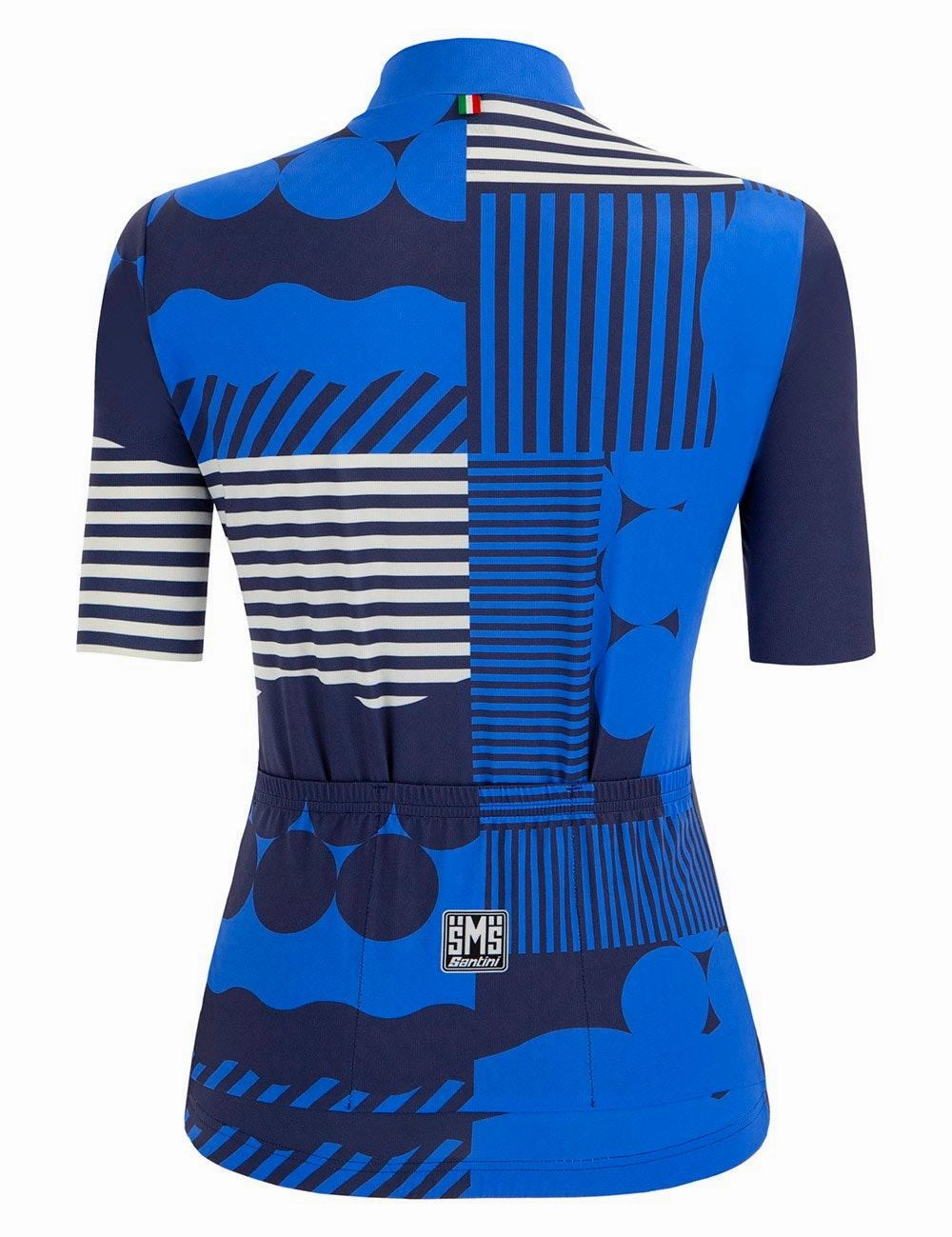Santini Giada Optic Women's Cycling Jersey (Blue)