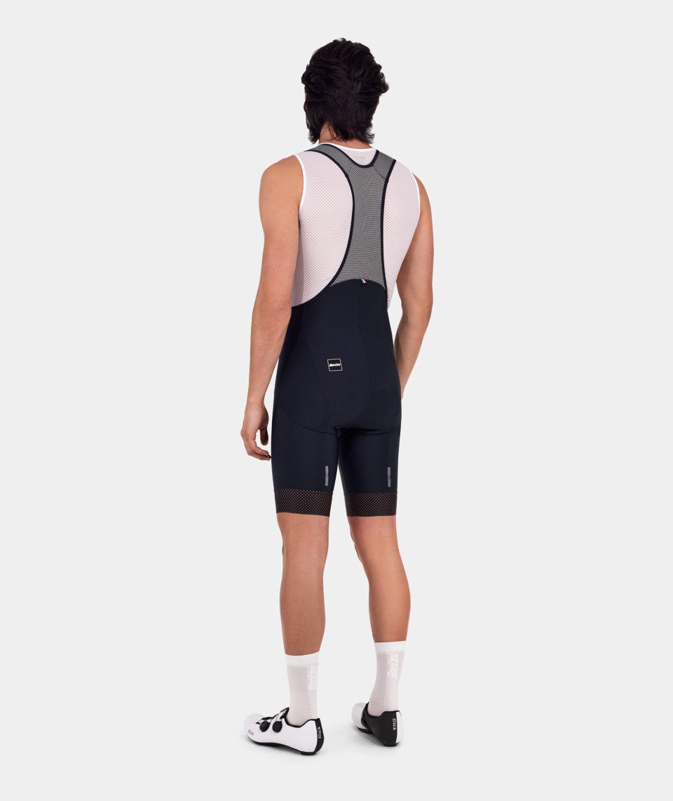 Santini HIVIS Men's Cycling Bibshorts (Black)