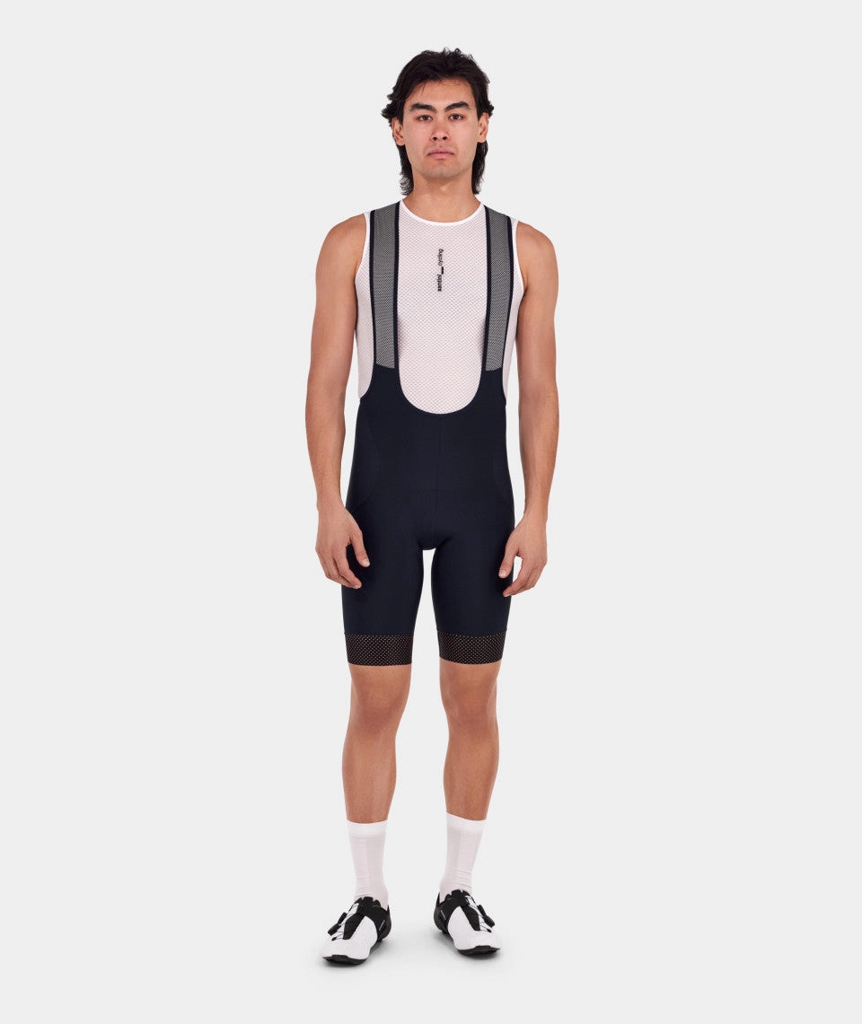 Santini HIVIS Men's Cycling Bibshorts (Black)