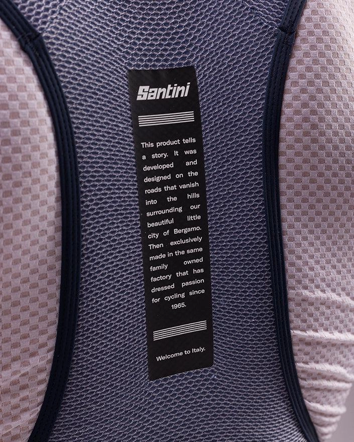 Santini Karma Bengal Mens Cycling Bibshort (Grey)