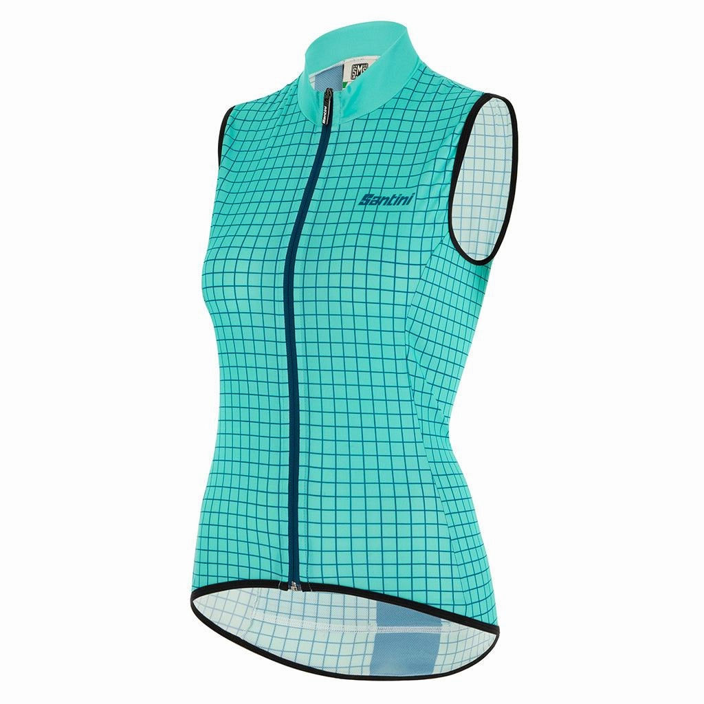 Santini Nebula Women's Vest (Aqua)