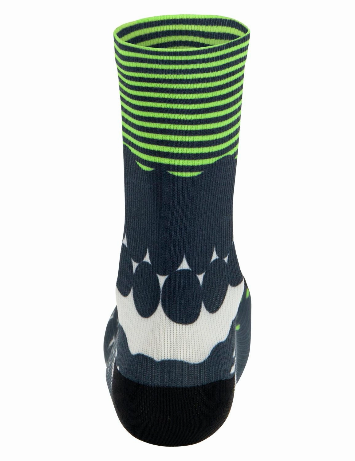 Santini Optic Unisex Cycling Socks (Fluo Green)