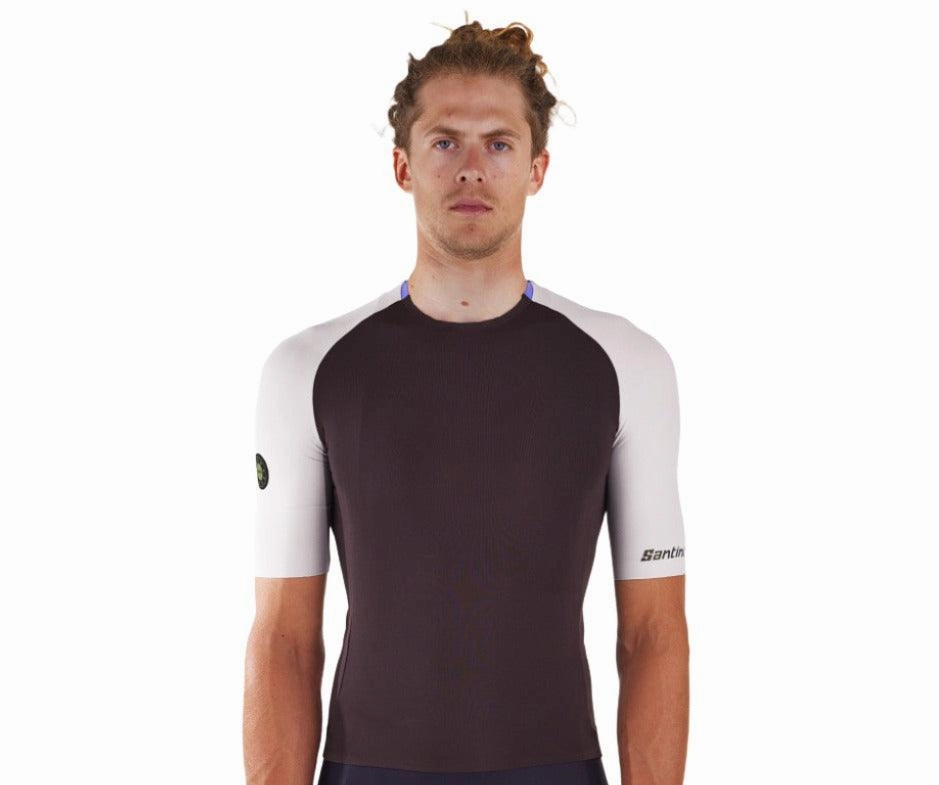 Santini Pelle Unisex Cycling Jersey (Brown)
