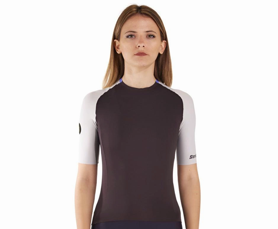 Santini Pelle Unisex Cycling Jersey (Brown)