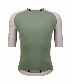 Santini Pelle Unisex Cycling Jersey (Green)