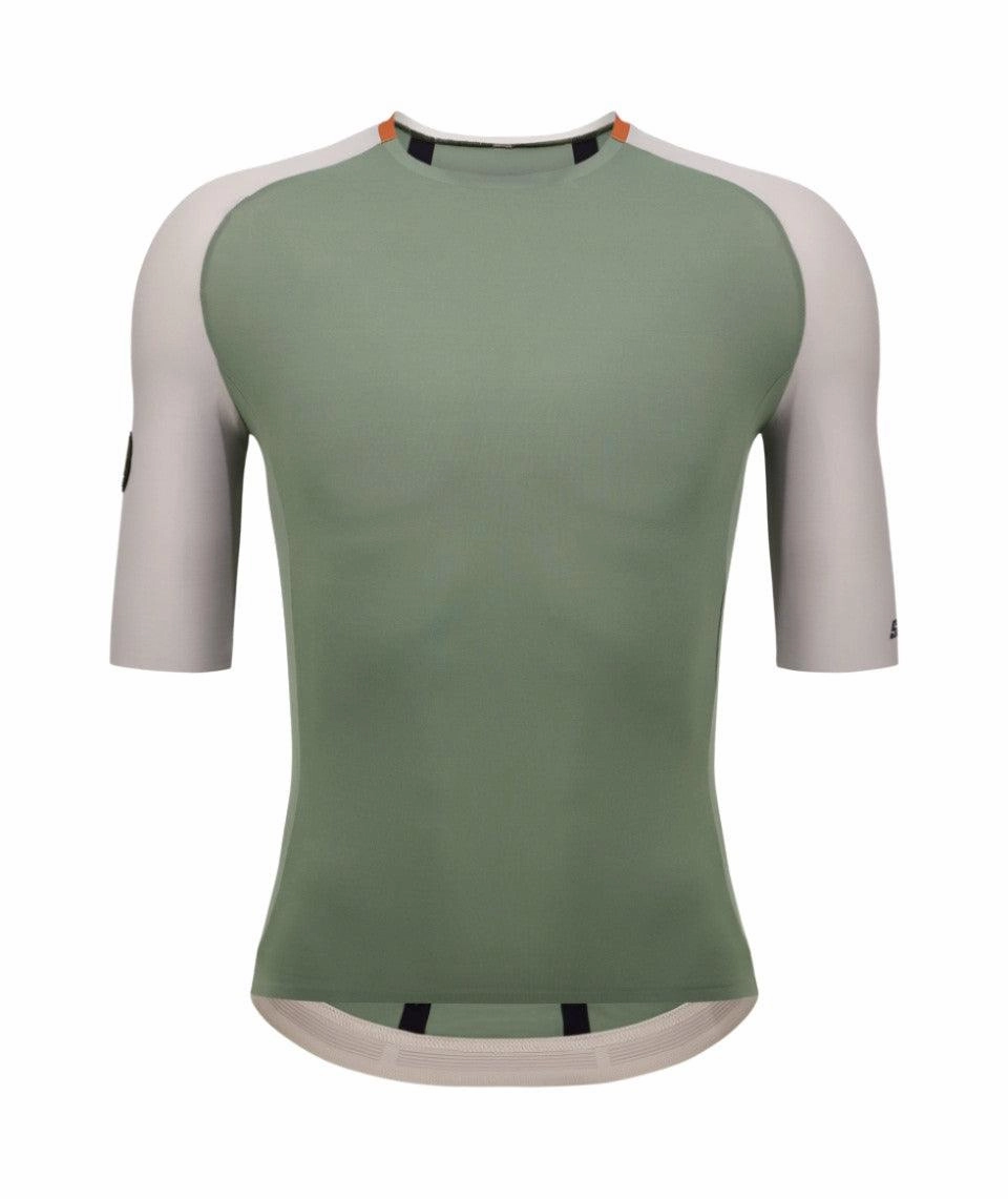 Santini Pelle Unisex Cycling Jersey (Green)