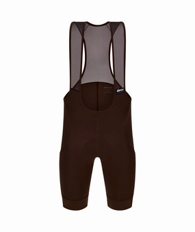 Santini Ready To Ride Men's Cycling Bibshorts (Chocolate)