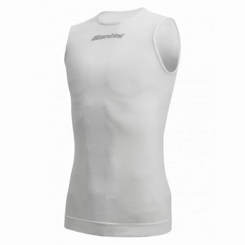 Santini Rete Mens Cycling Baselayer (White)