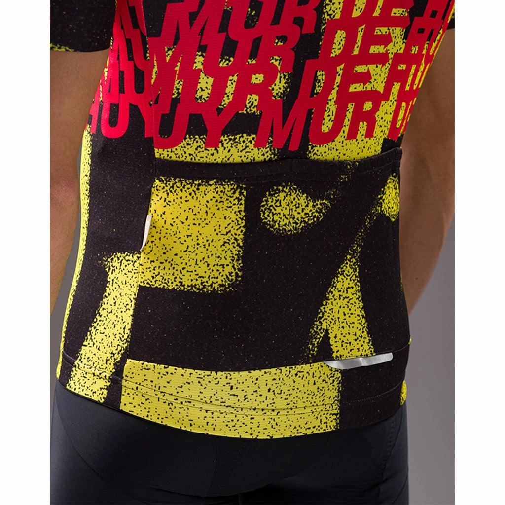 Santini TDF Mur De Huy Men's Cycling Jersey (Print)