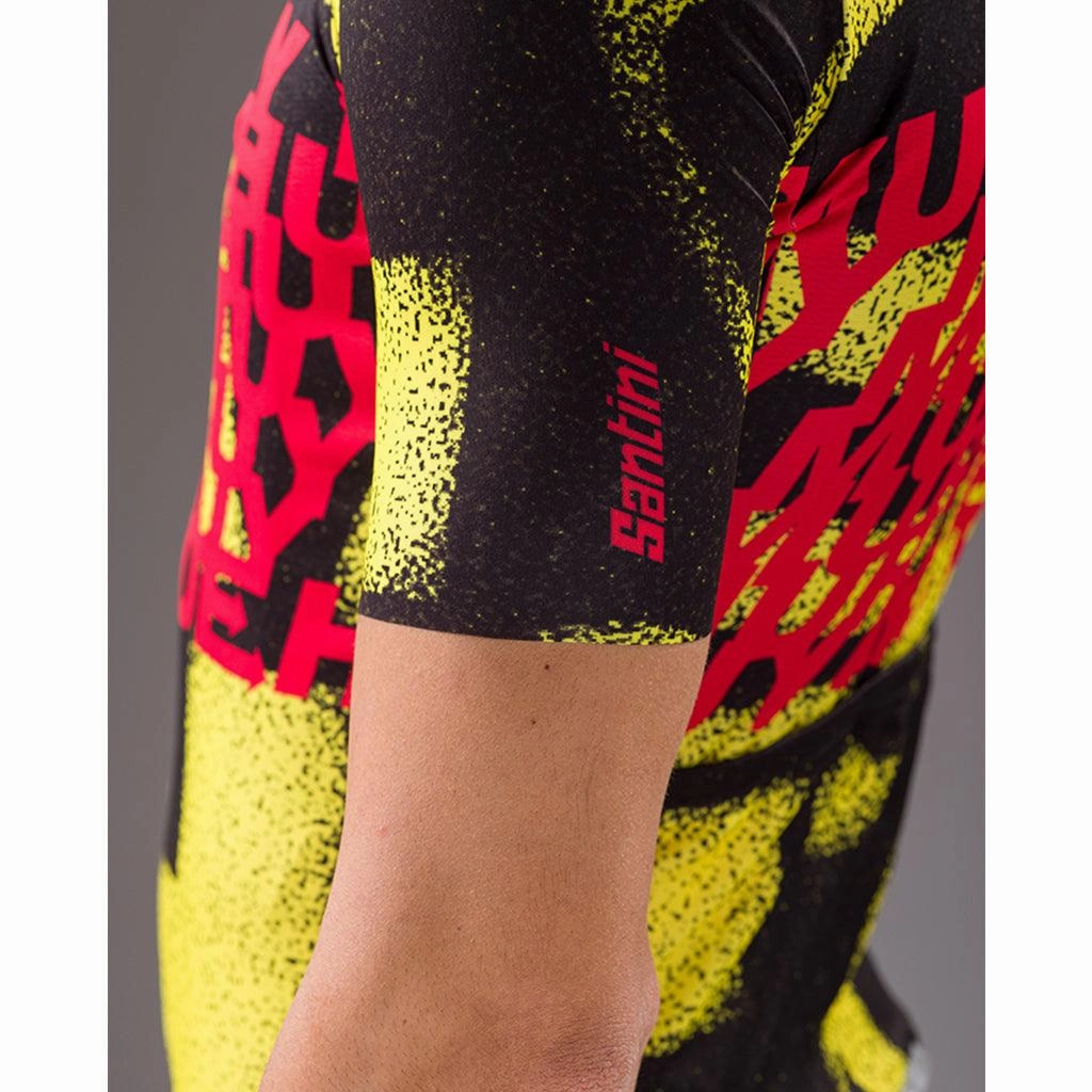 Santini TDF Mur De Huy Men's Cycling Jersey (Print)