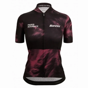 Santini TDF Parigi Roubaix Women's Cycling Jersey (Print)
